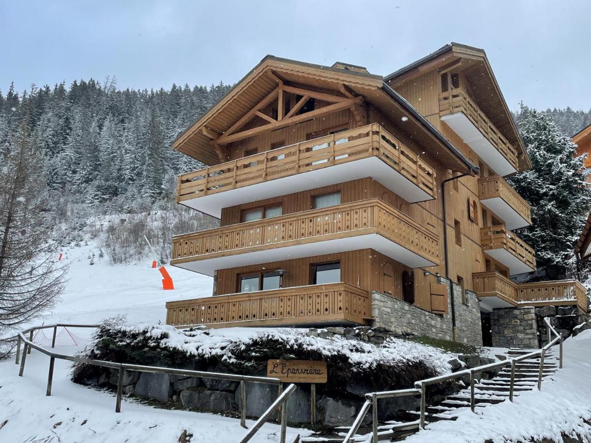 Meribel Centre La Chaudanne, Real Ski In And Out, 3 Bedrooms 2 Bathrooms Newly Renovated, Chalet L'Eperviere 외부 사진