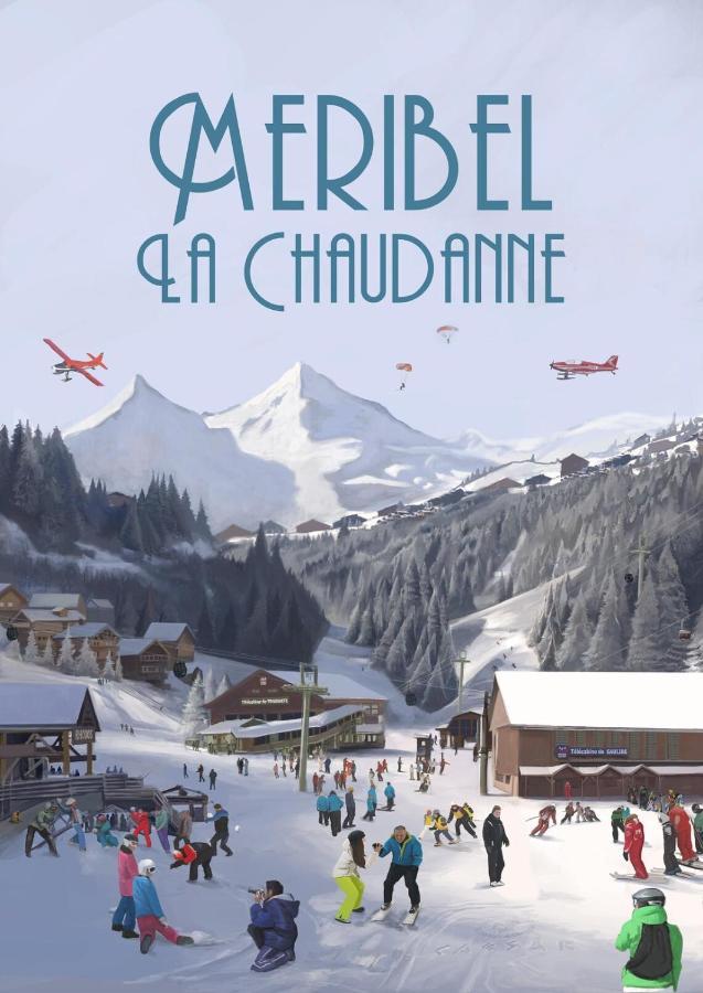 Meribel Centre La Chaudanne, Real Ski In And Out, 3 Bedrooms 2 Bathrooms Newly Renovated, Chalet L'Eperviere 외부 사진