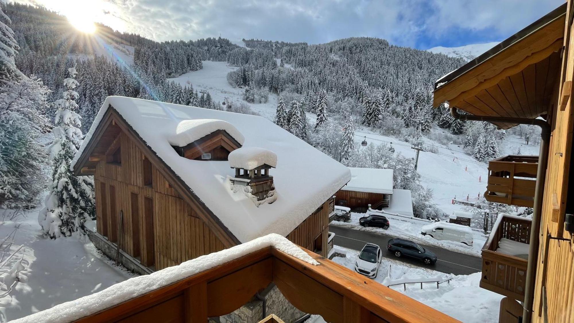 Meribel Centre La Chaudanne, Real Ski In And Out, 3 Bedrooms 2 Bathrooms Newly Renovated, Chalet L'Eperviere 외부 사진