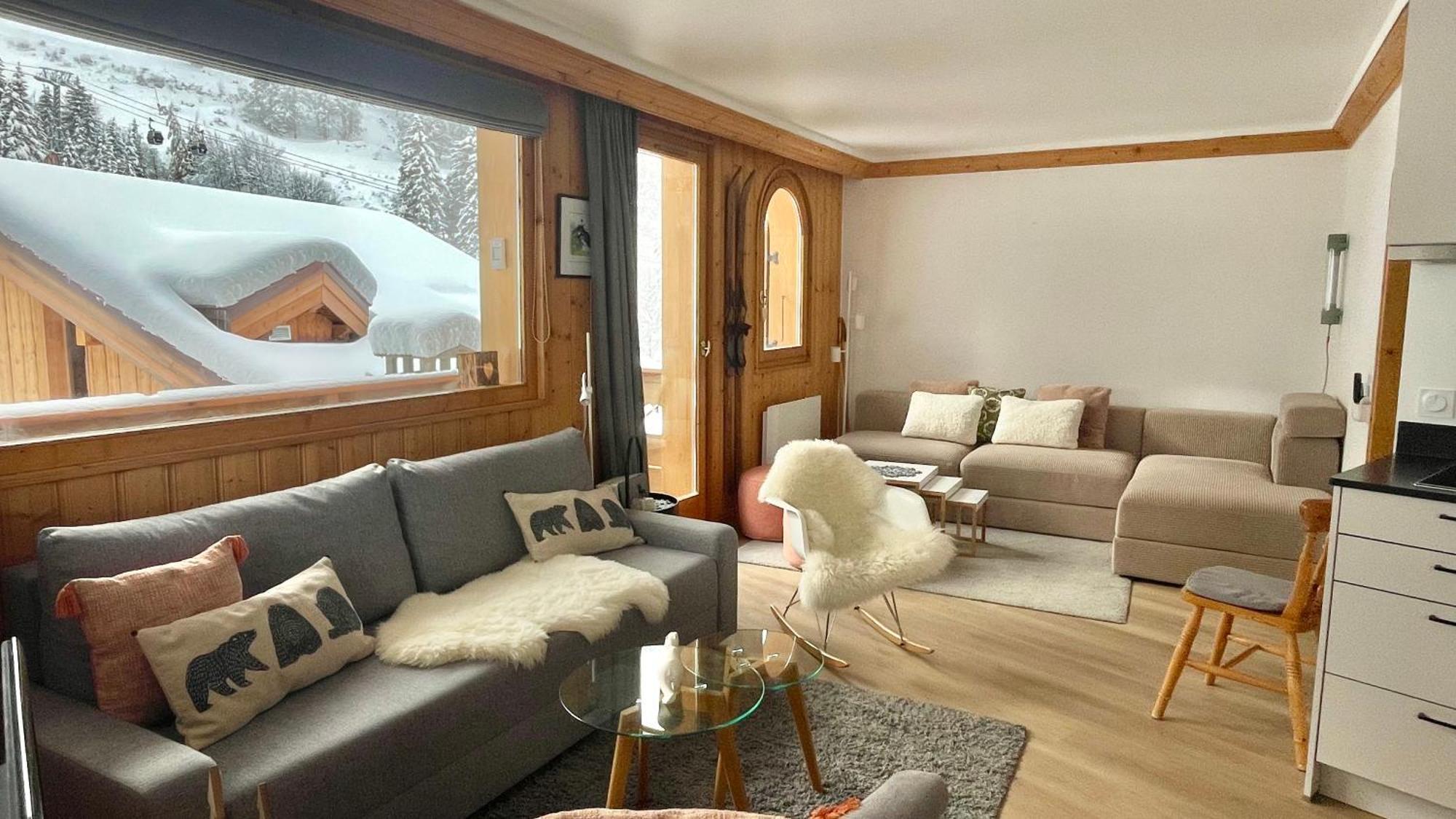 Meribel Centre La Chaudanne, Real Ski In And Out, 3 Bedrooms 2 Bathrooms Newly Renovated, Chalet L'Eperviere 외부 사진